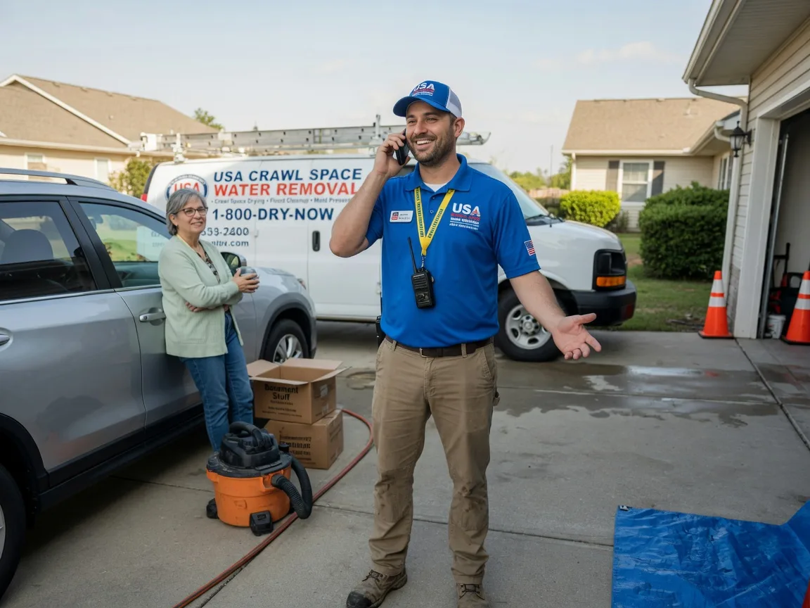 Crawl Space Water Removal Monroe, SD FAQs